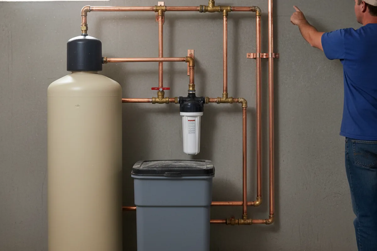 Whole-house water treatment system installed in Morven